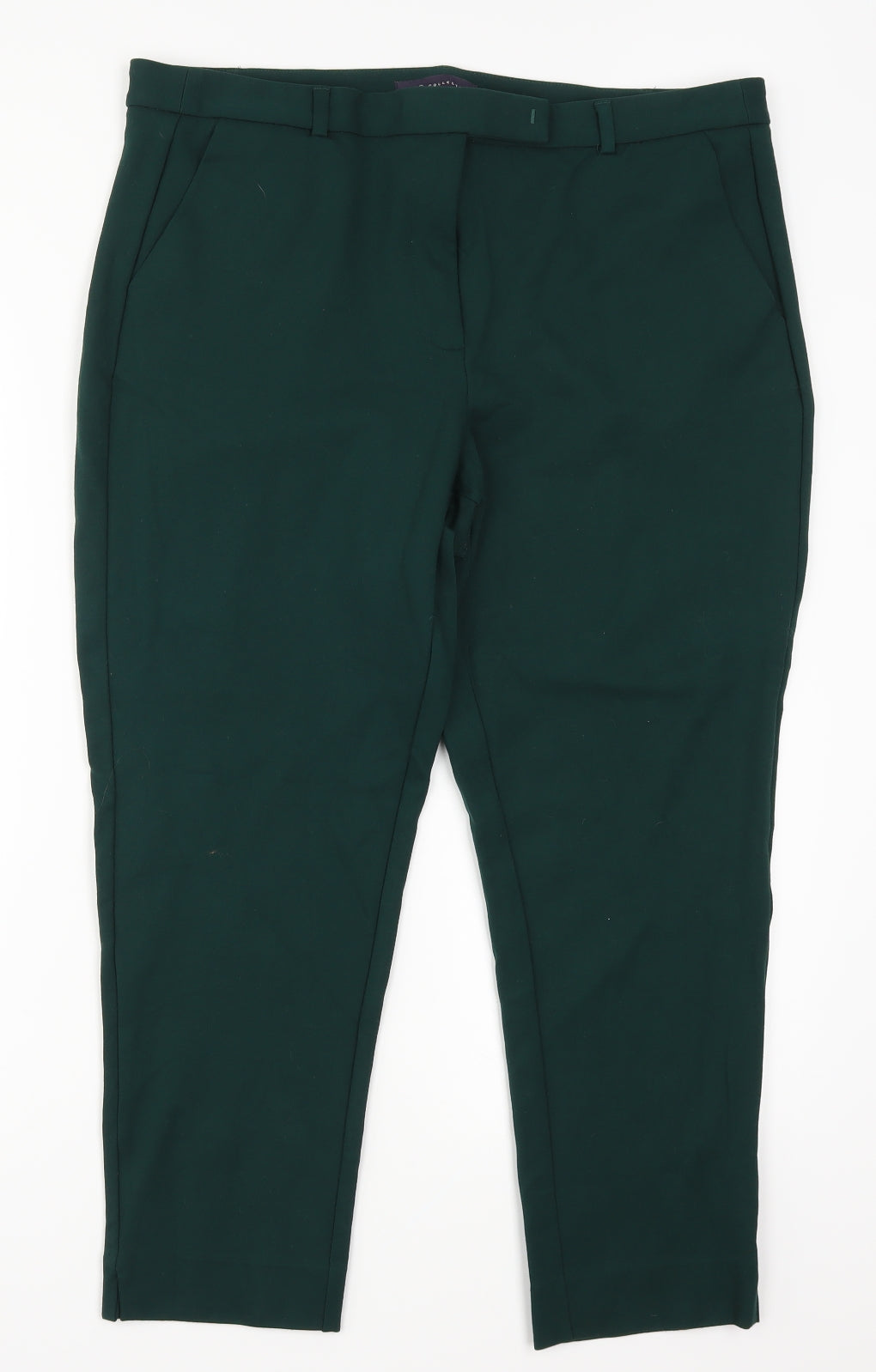 Marks and Spencer Womens Green   Trousers  Size 18 L24 in