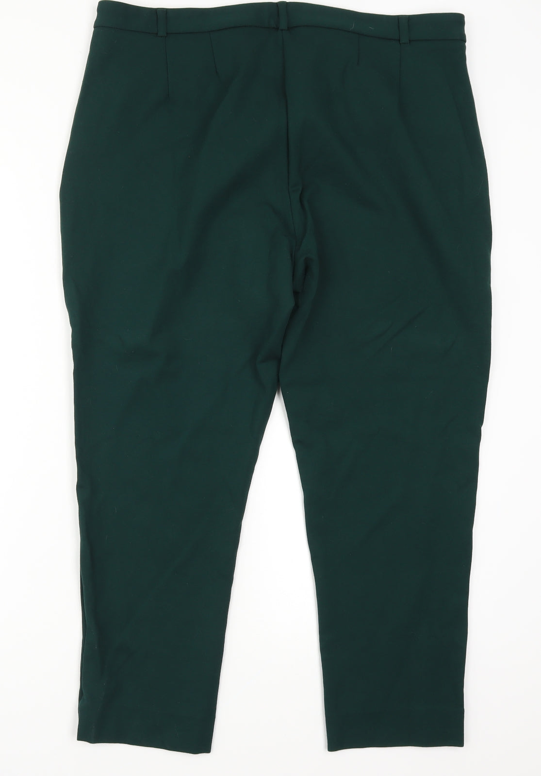 Marks and Spencer Womens Green   Trousers  Size 18 L24 in