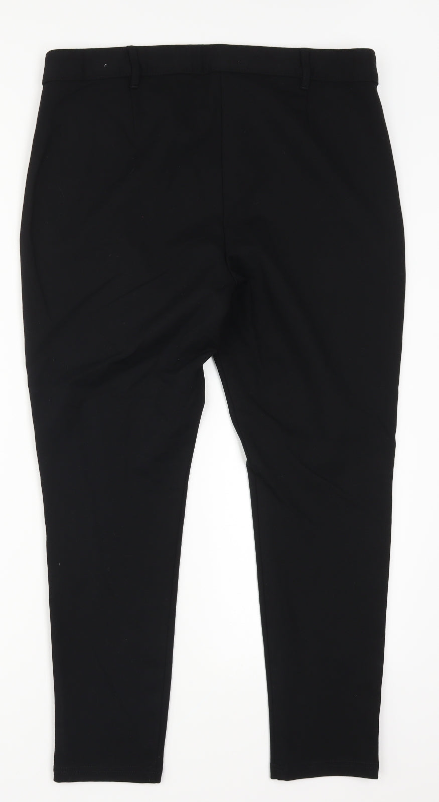 George Mens Black   Trousers  Size 16 L27 in