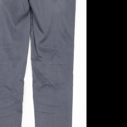 George Womens Grey  Denim Jegging Jeans Size 16 L28 in