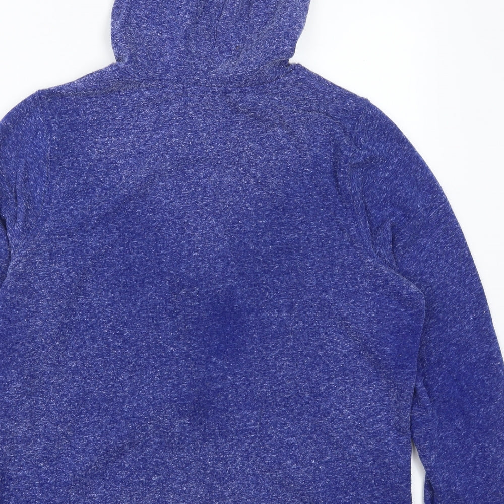 George Womens Blue   Full Zip Hoodie Size 16