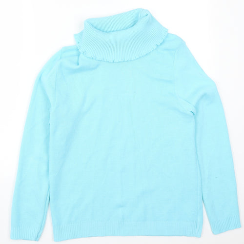 Pure & Natural Womens Blue   Pullover Jumper Size L