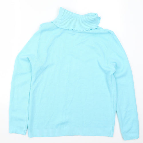 Pure & Natural Womens Blue   Pullover Jumper Size L