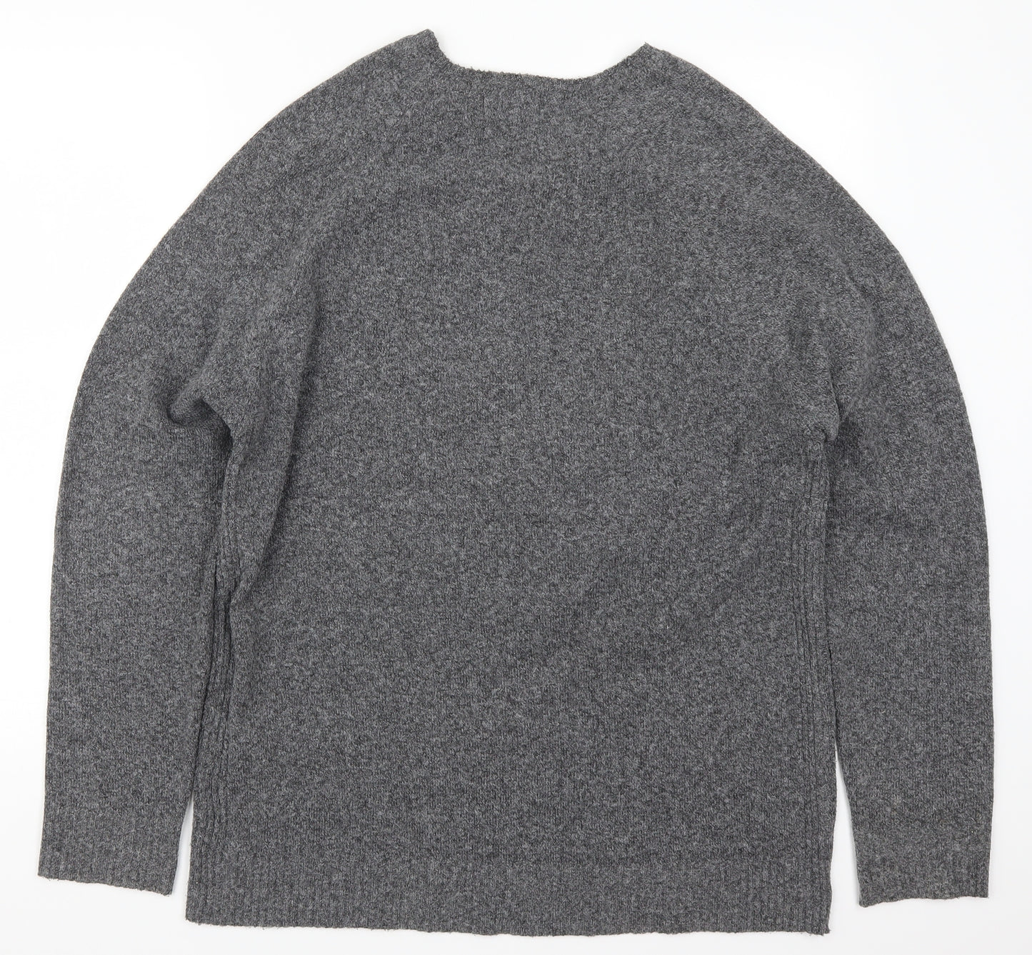 Primark Mens Grey  Knit Pullover Jumper Size L