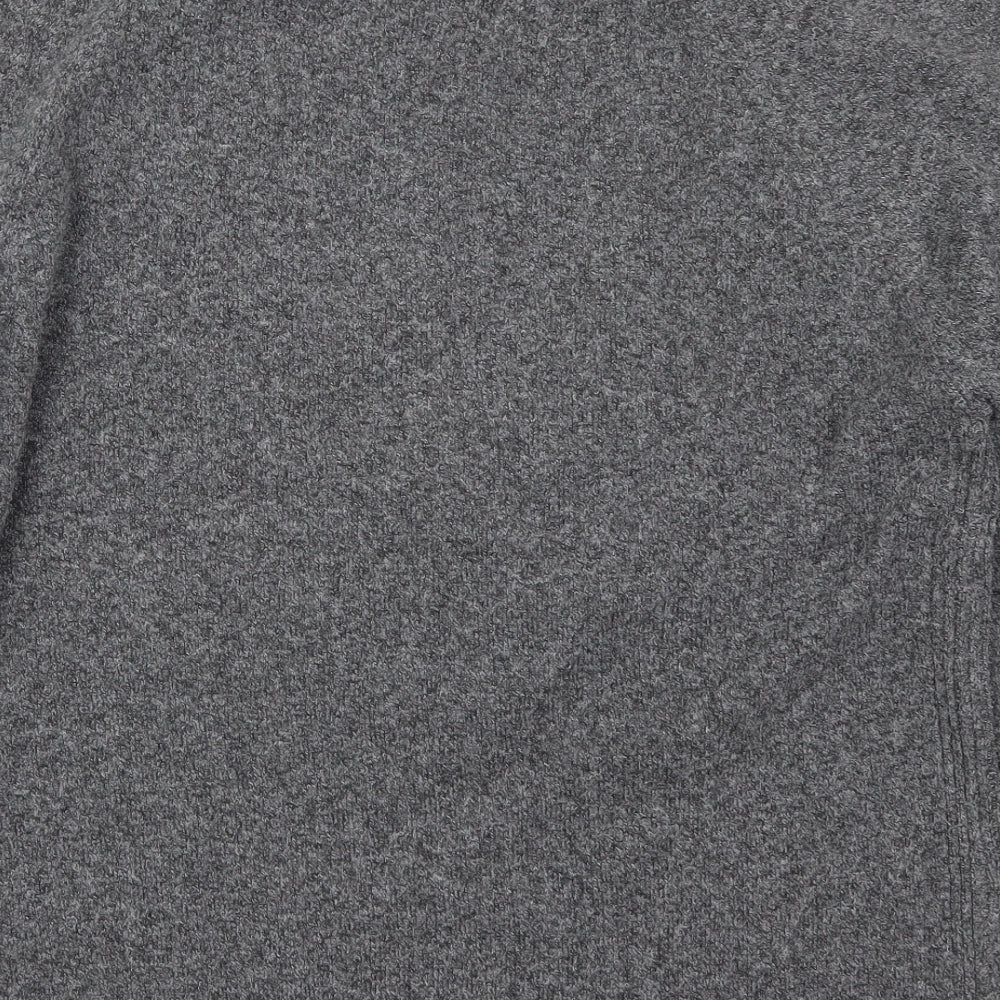 Primark Mens Grey  Knit Pullover Jumper Size L