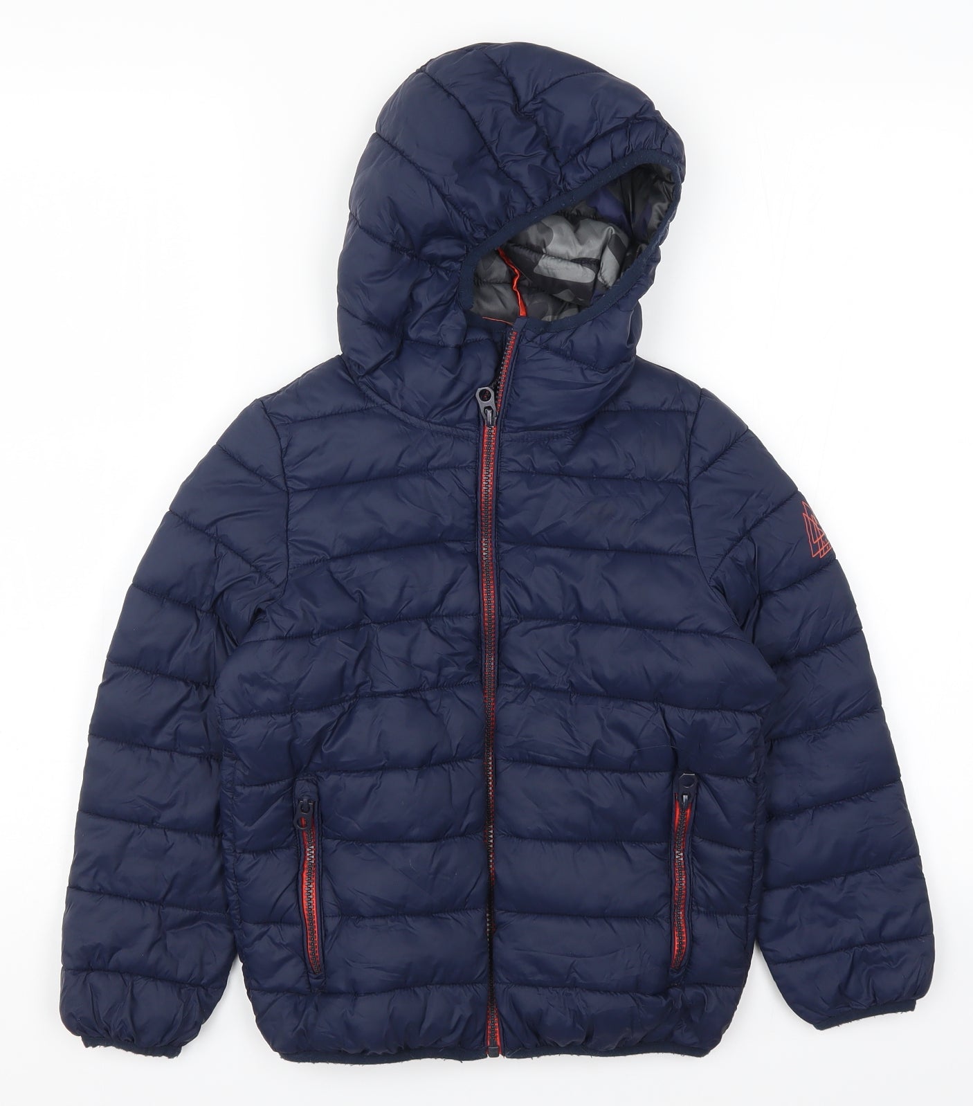 NEXT Boys Blue   Quilted Coat Size 7 Years