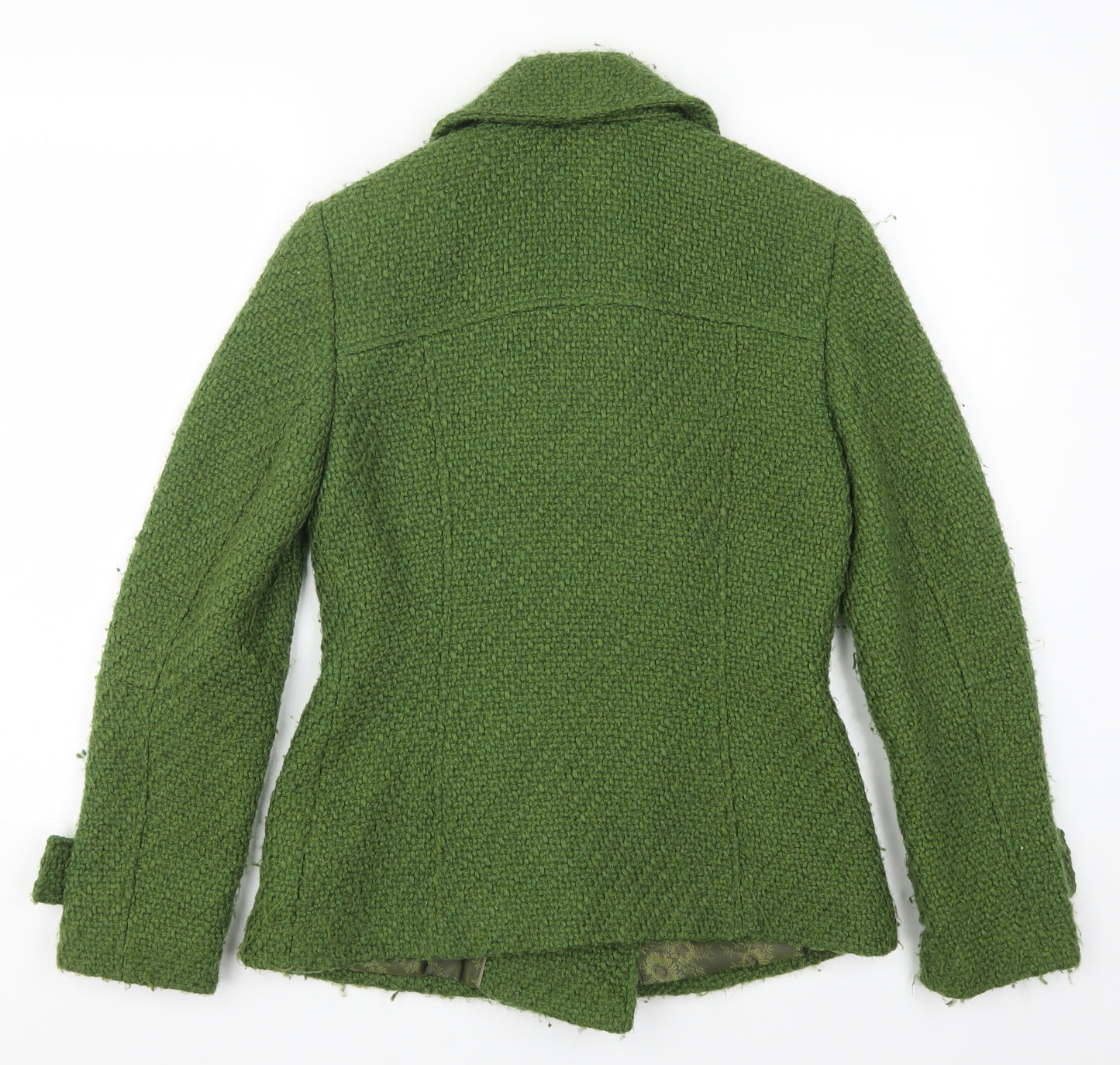 Marks and Spencer Womens Green   Pea Coat Coat Size 10