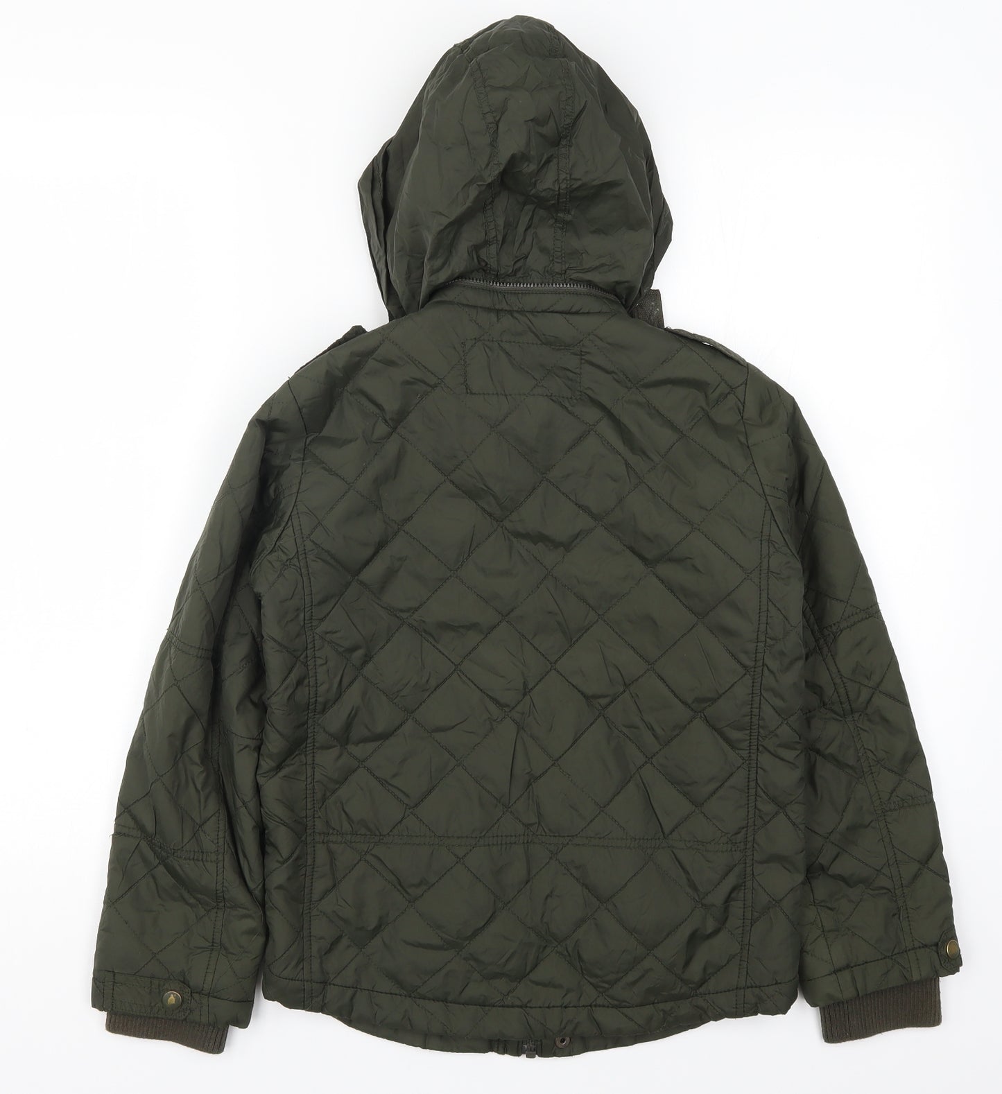 NEXT Boys Green   Quilted Coat Size 9 Years