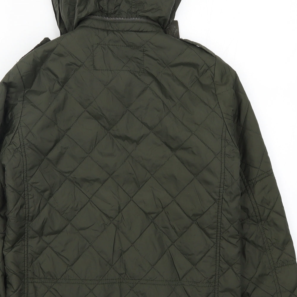 NEXT Boys Green   Quilted Coat Size 9 Years