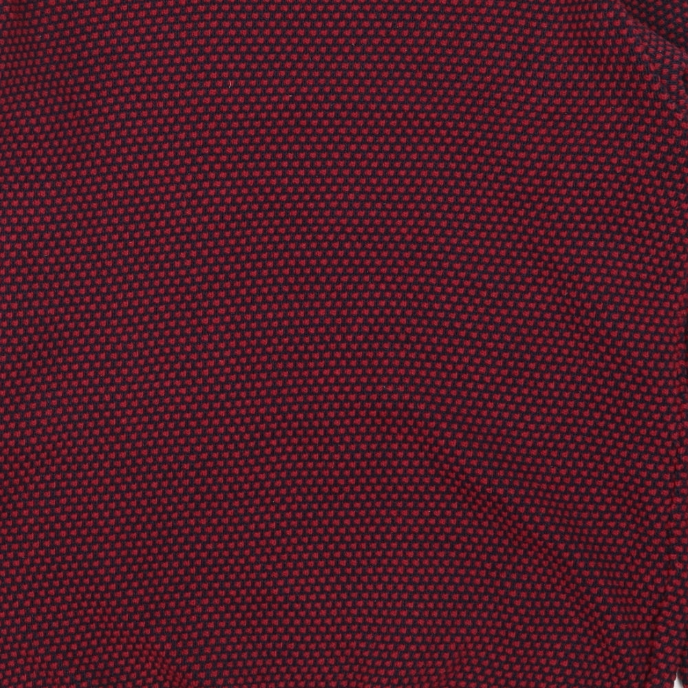 Bullet Mens Red Polka Dot  Pullover Jumper Size XL