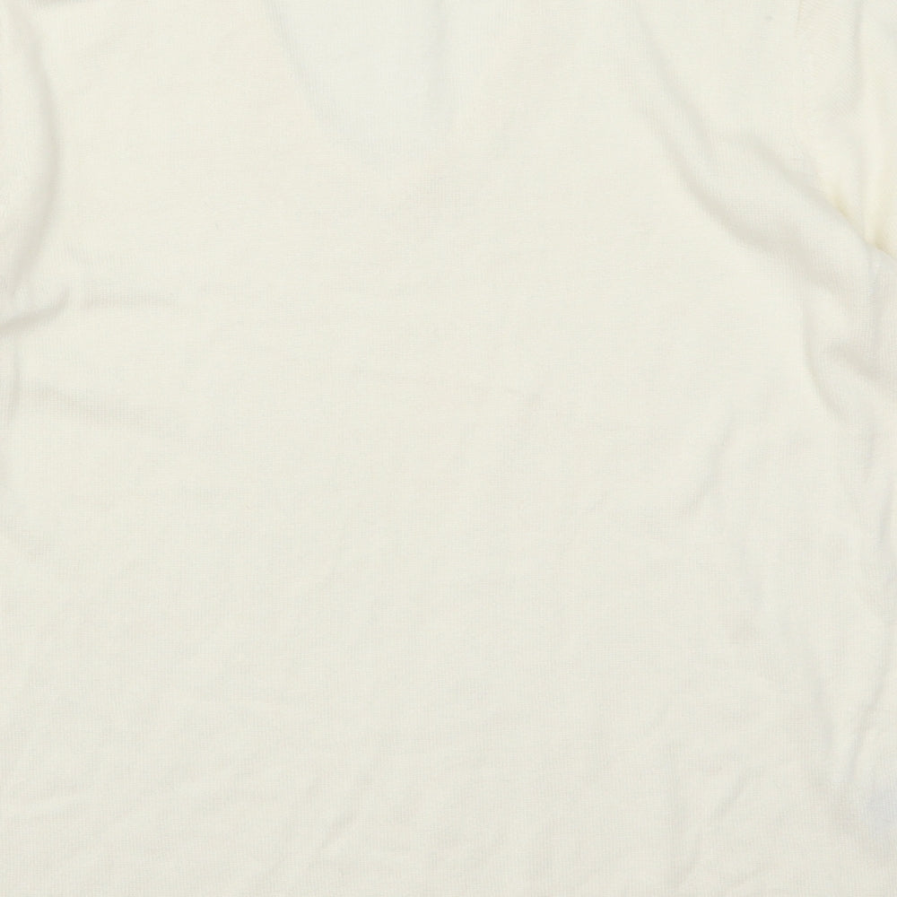 Country Casuals Womens Ivory   Basic T-Shirt Size L