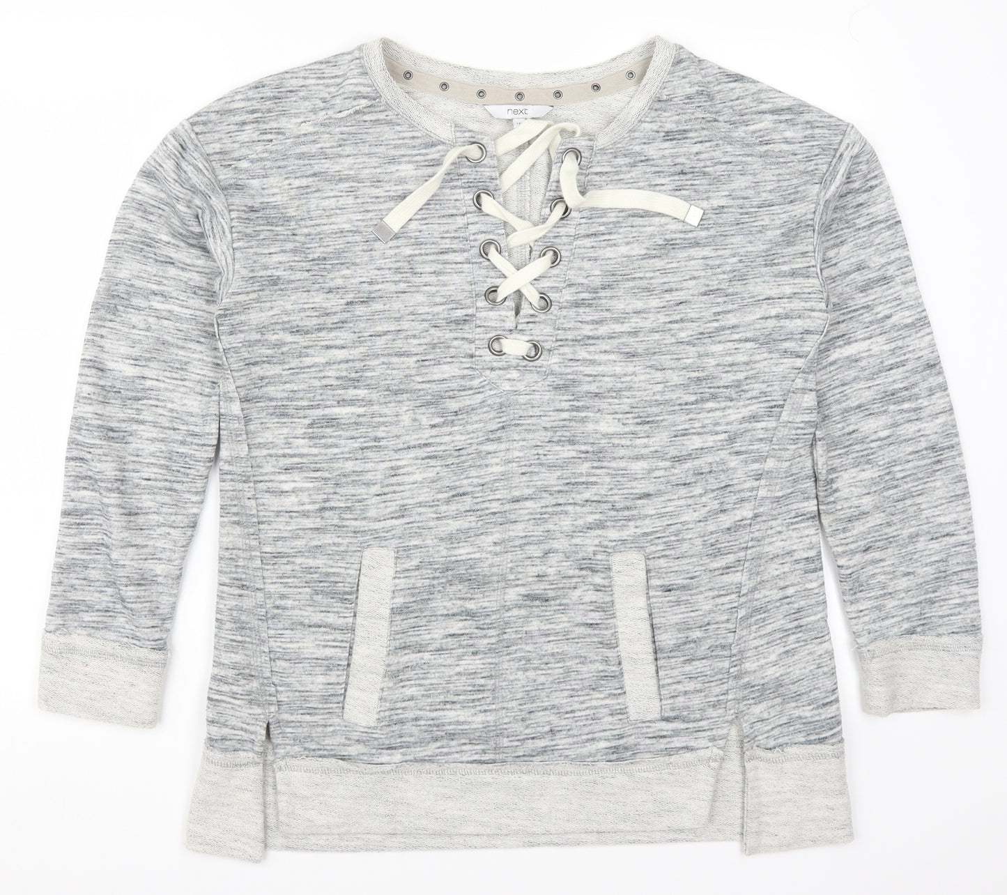 NEXT Womens Grey   Pullover Sweatshirt Size 14