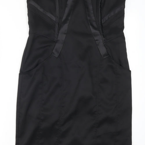 Love Label Womens Black   Pencil Dress  Size 14