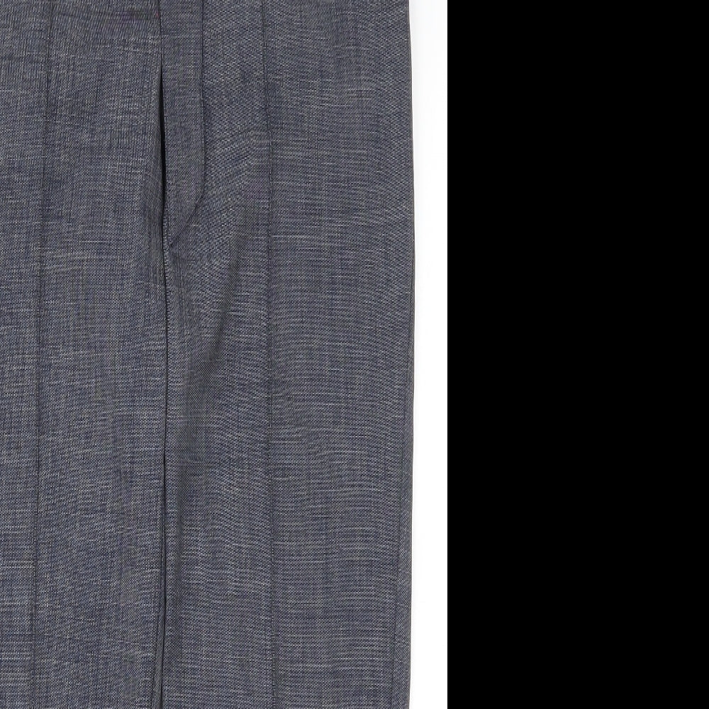 NEXT Womens Blue   Trousers  Size 10 L25.5 in