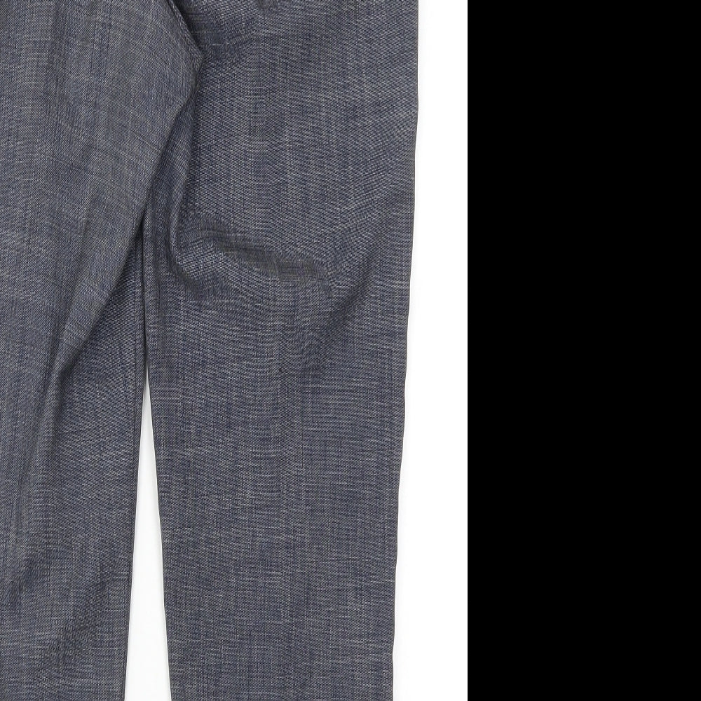 NEXT Womens Blue   Trousers  Size 10 L25.5 in