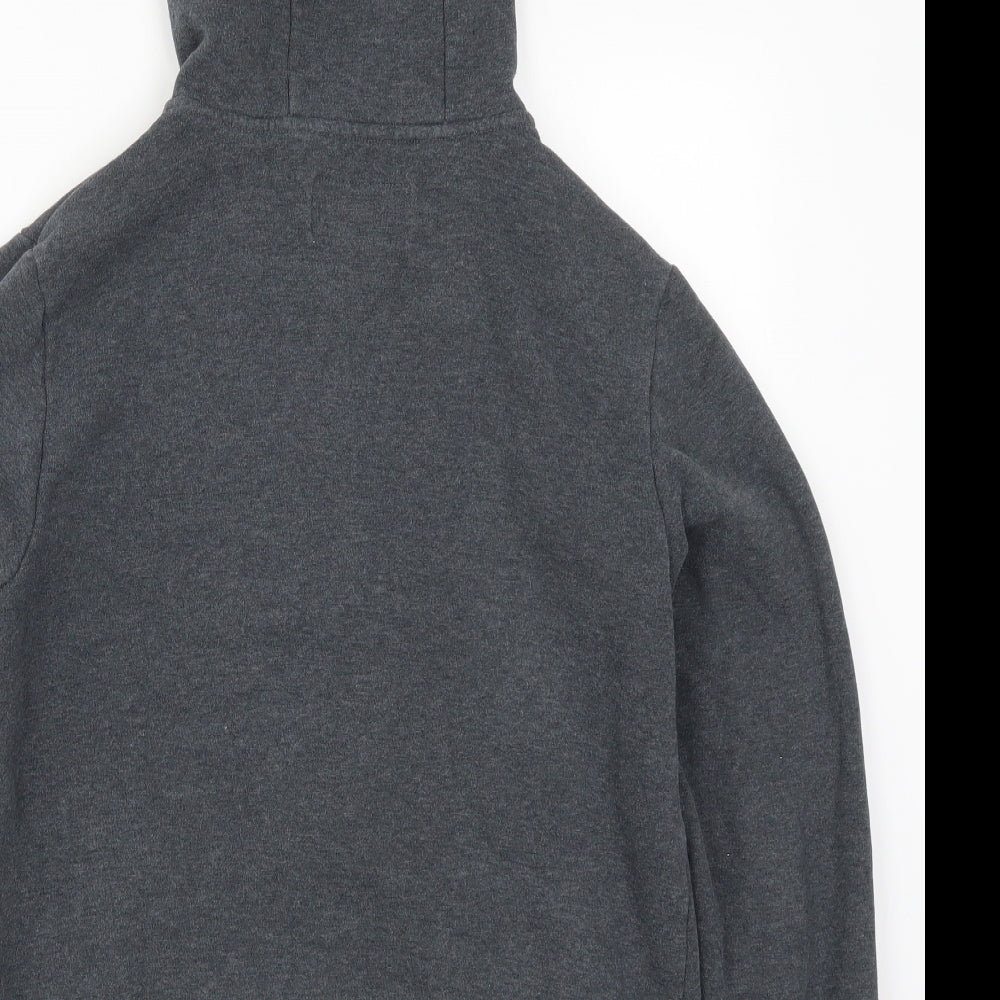 Firetrap Mens Grey   Full Zip Hoodie Size M