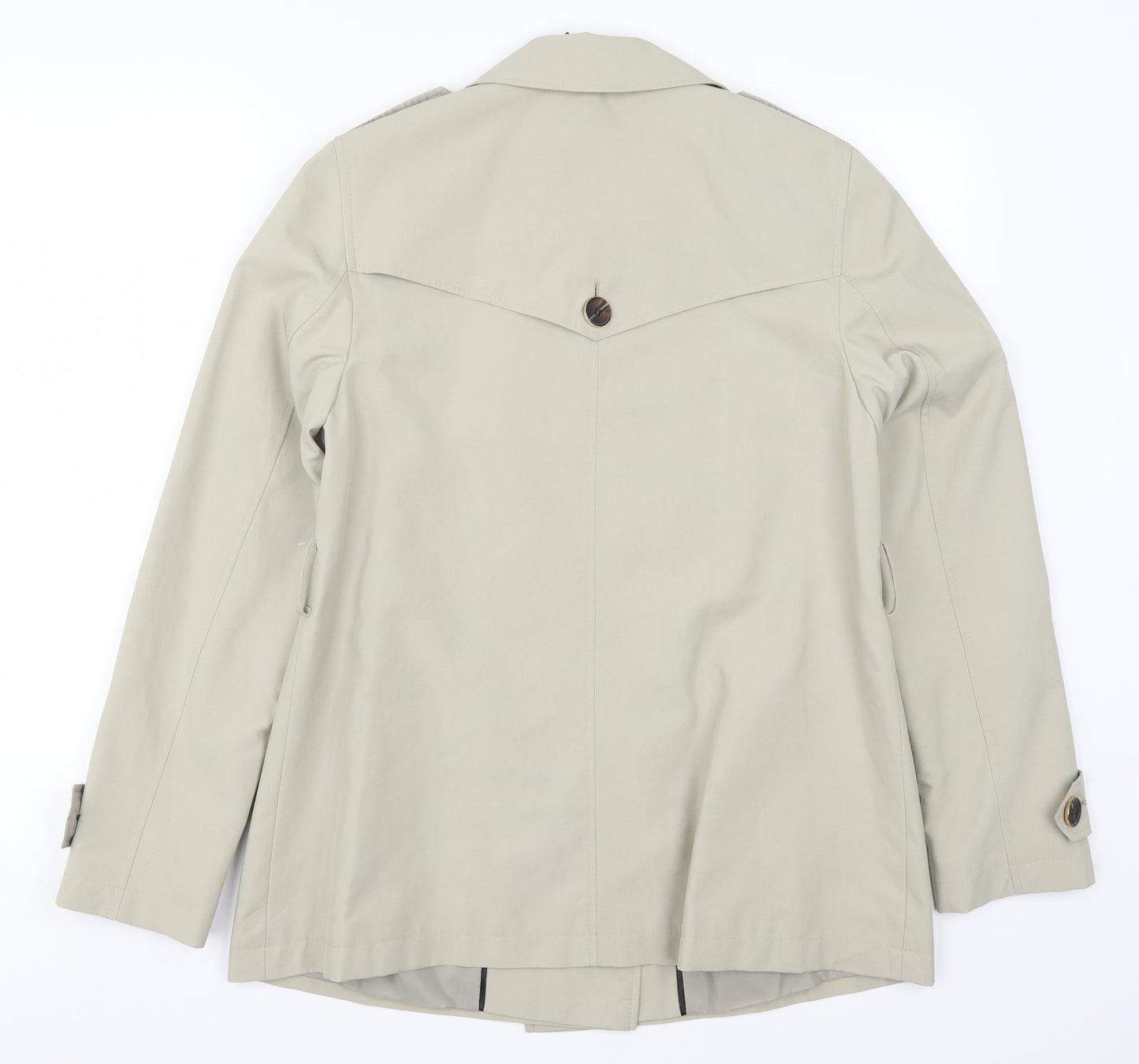 Marks and Spencer Womens Beige   Trench Coat Coat Size 10