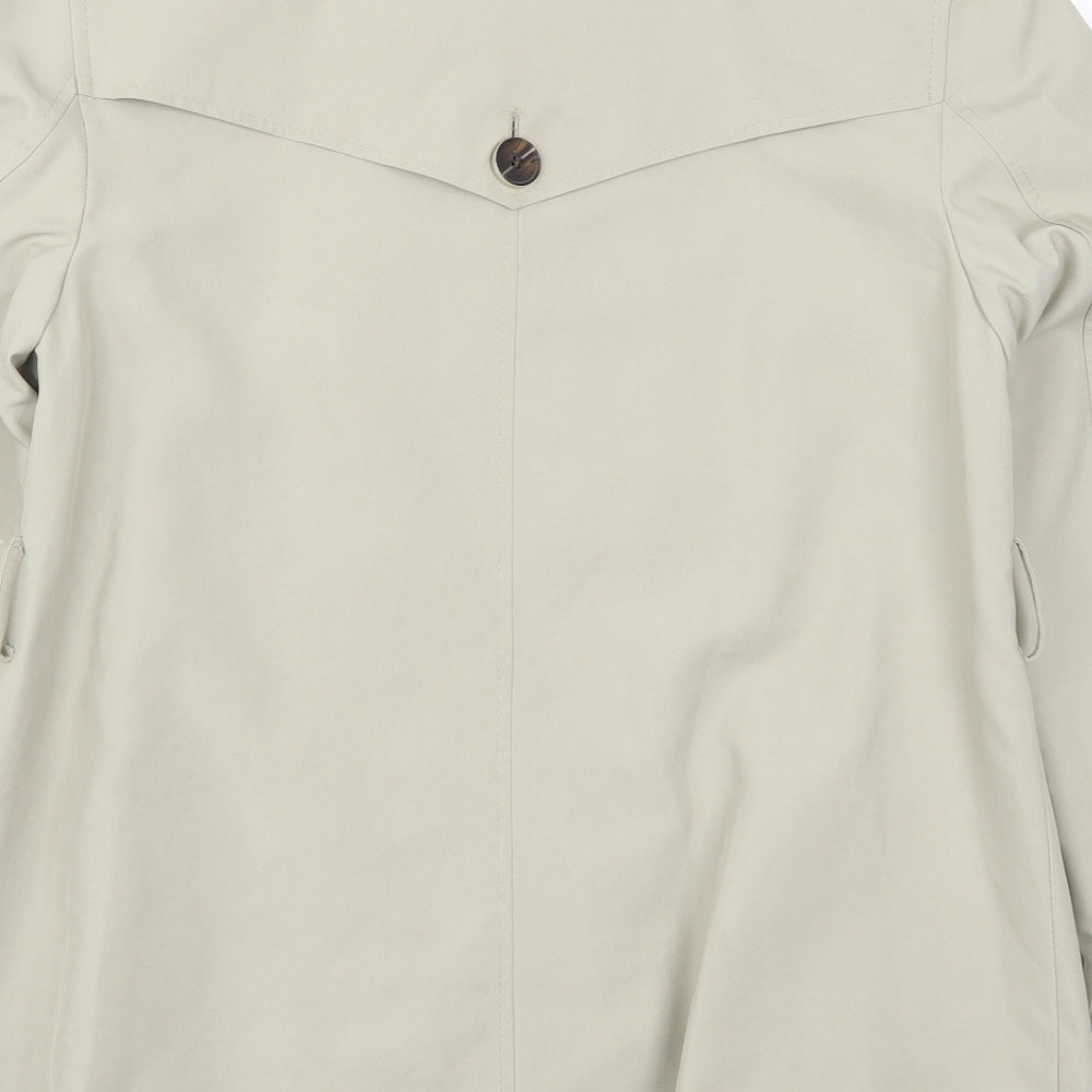 Marks and Spencer Womens Beige   Trench Coat Coat Size 10