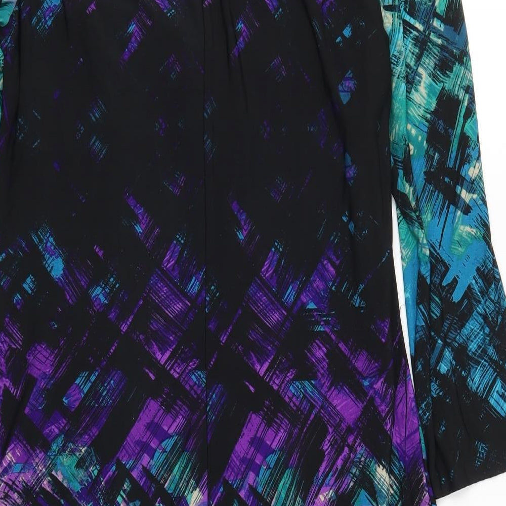 Ronni Nicole Womens Multicoloured   A-Line  Size 14  - Abstract