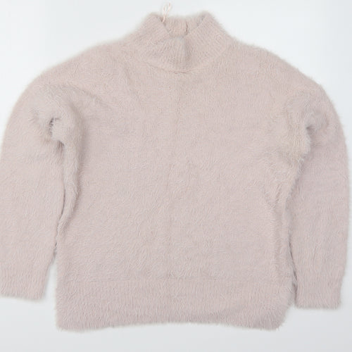 F&F Womens Pink  Knit Pullover Jumper Size 10