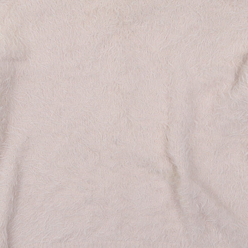 F&F Womens Pink  Knit Pullover Jumper Size 10