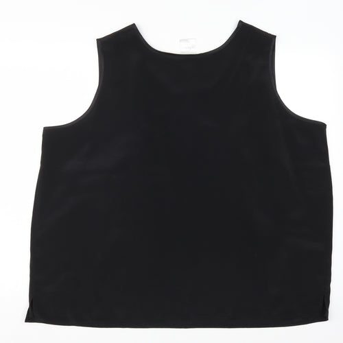Classics Womens Black   Basic Tank Size 28