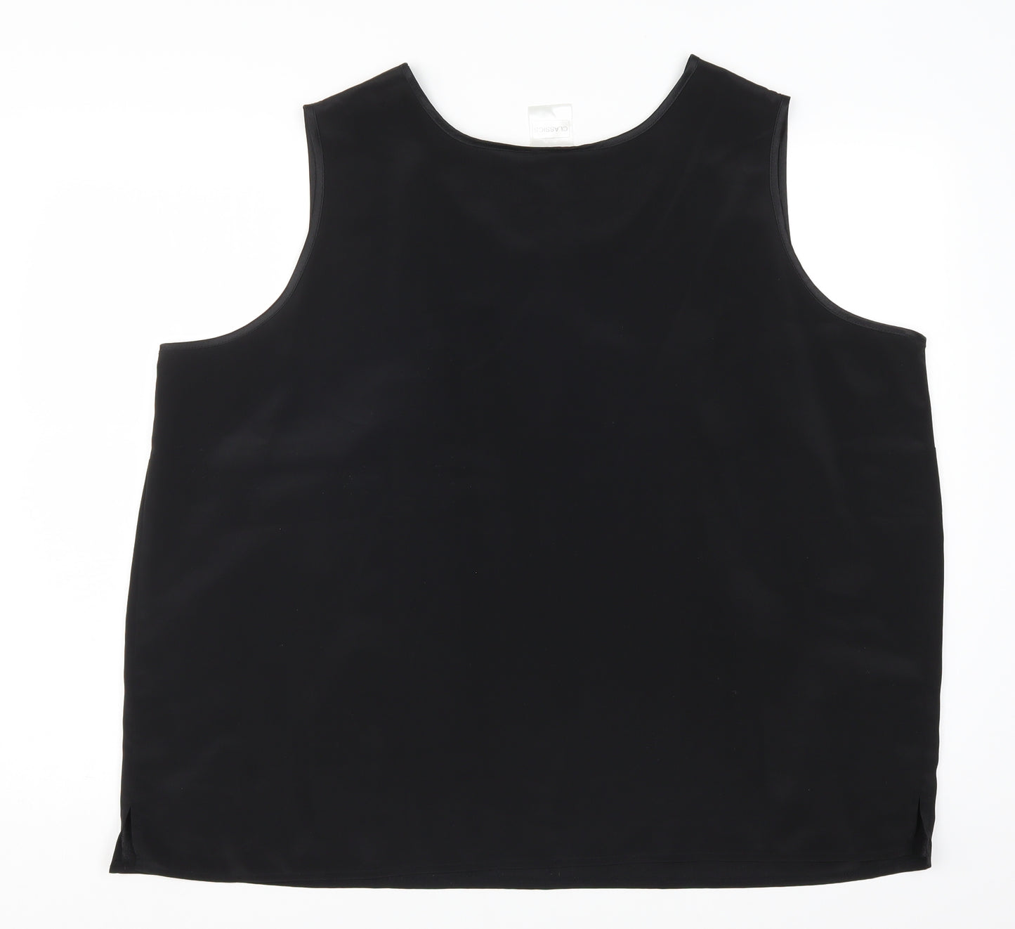 Classics Womens Black   Basic Tank Size 28