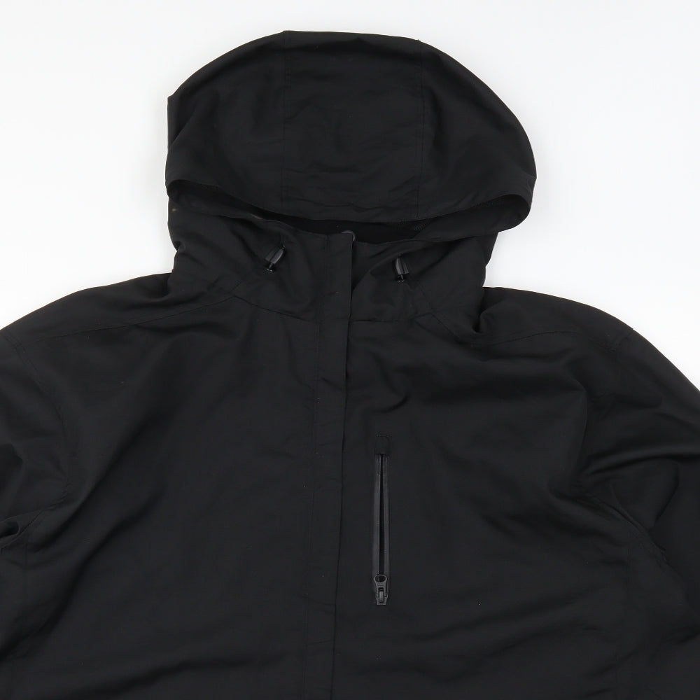 TU Mens Black   Jacket Coat Size 2XL
