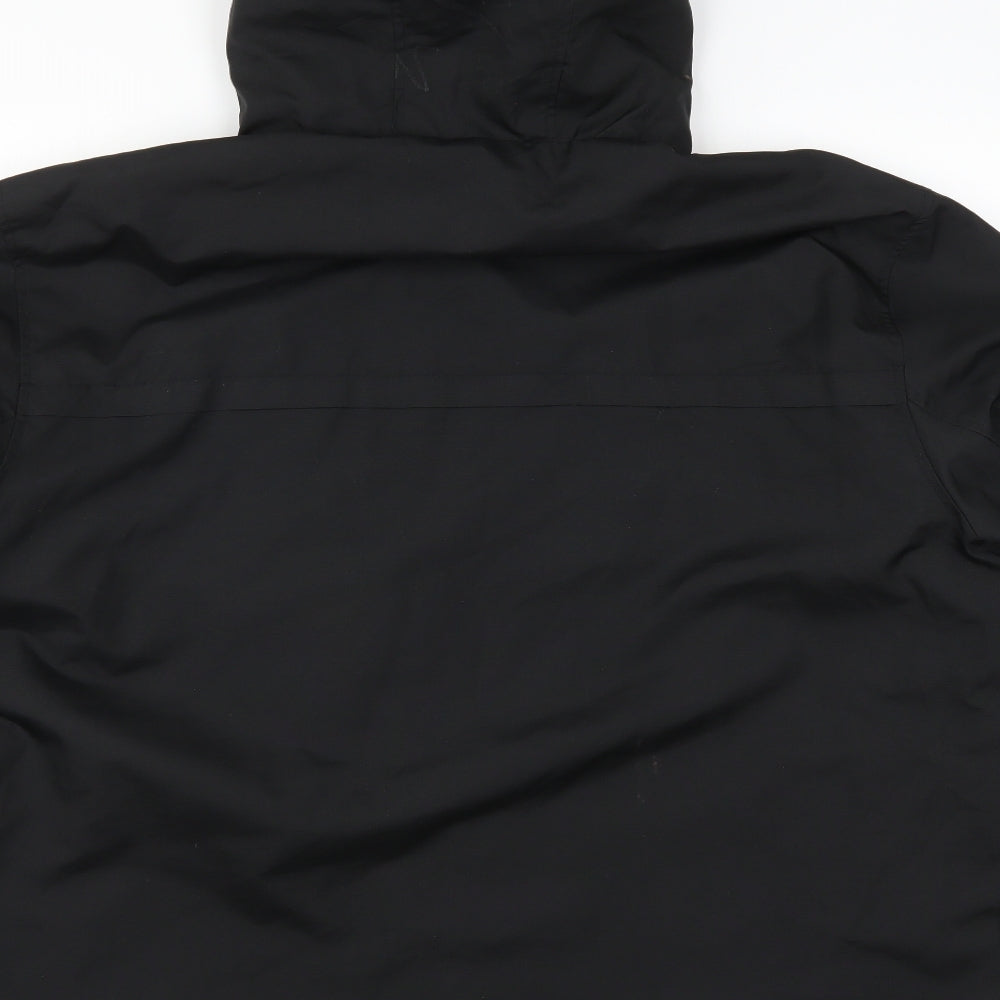 TU Mens Black   Jacket Coat Size 2XL