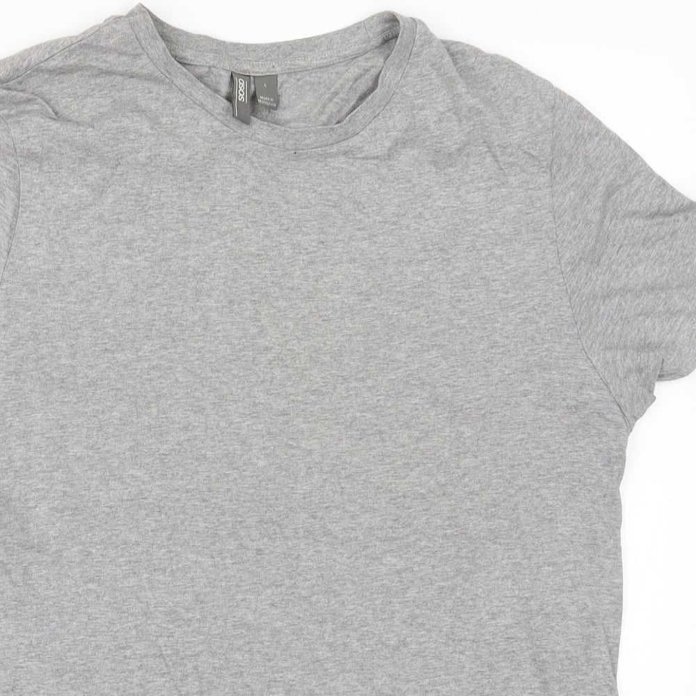ASOS Mens Grey    T-Shirt Size L