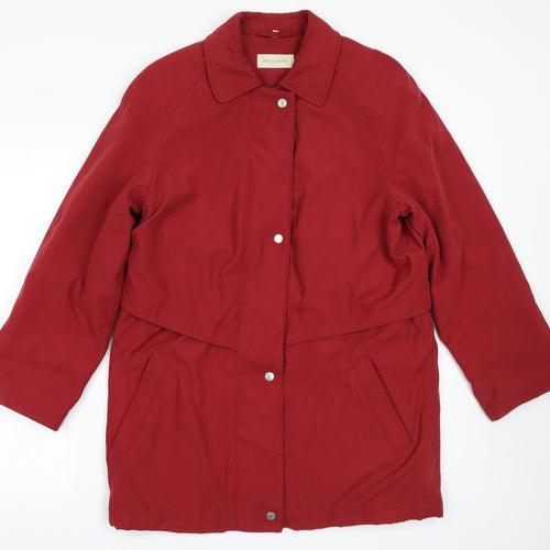 Dannimac Womens Red   Overcoat Coat Size M
