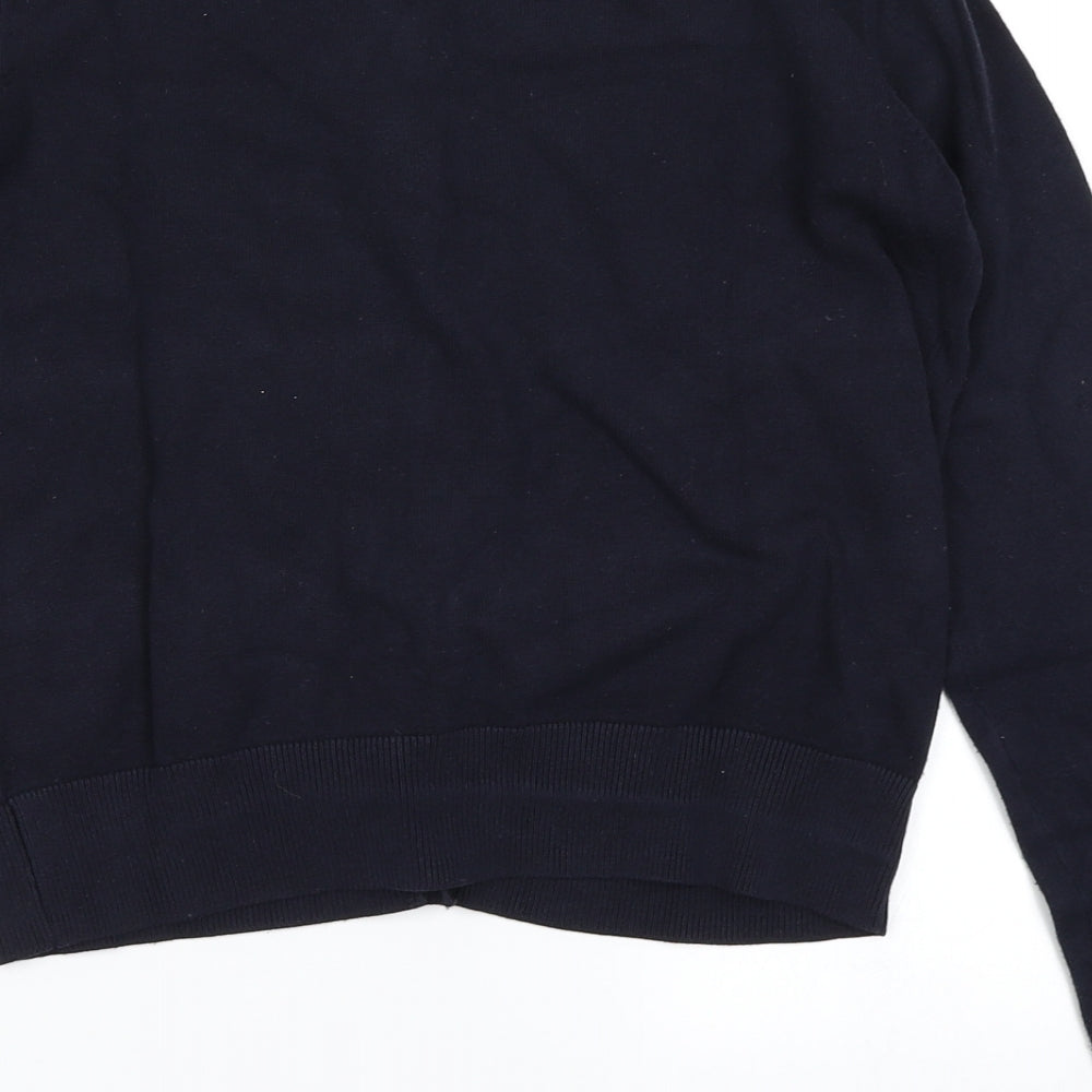 H&M Womens Blue  Knit Cardigan Jumper Size S