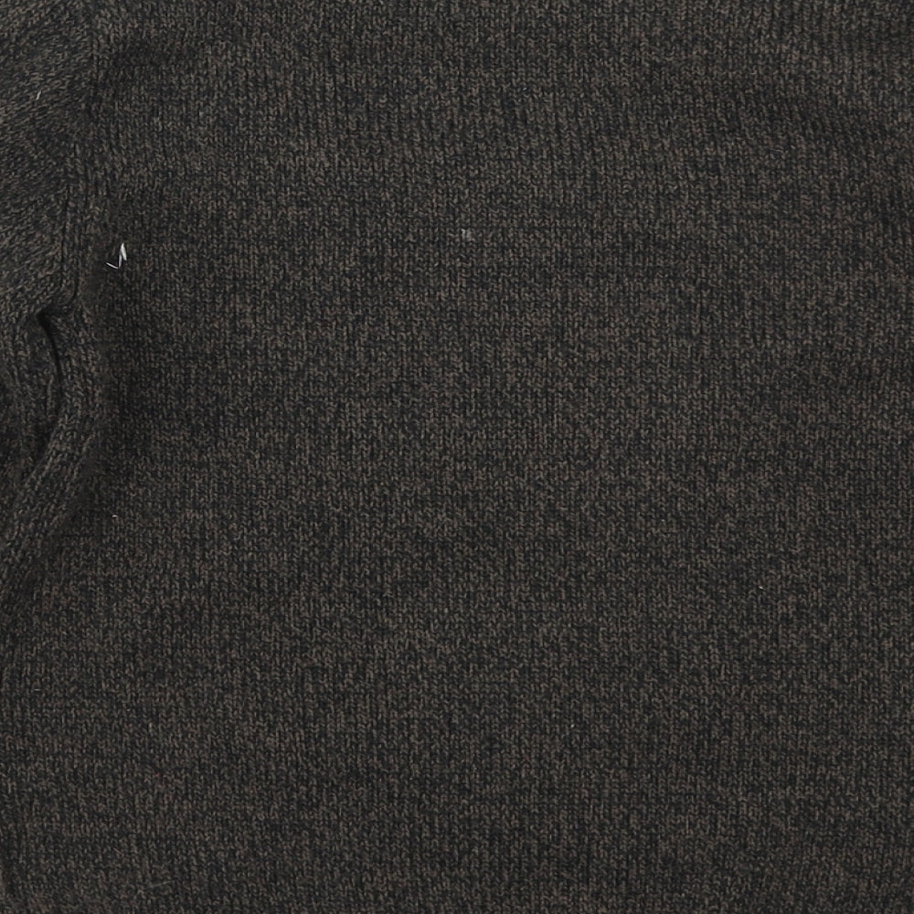 NEXT Boys Brown  Knit Pullover Jumper Size 7 Years  - Christmas Rudolph