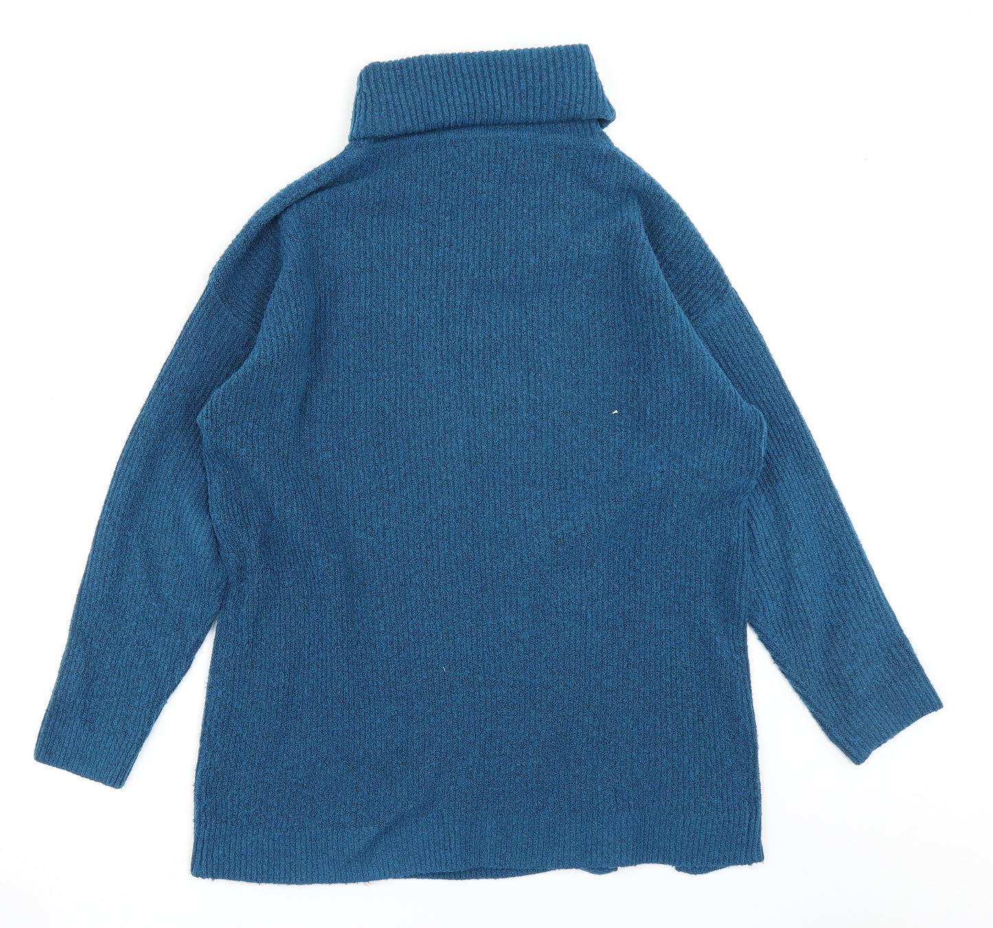 M&Co Womens Blue  Knit Pullover Jumper Size 12