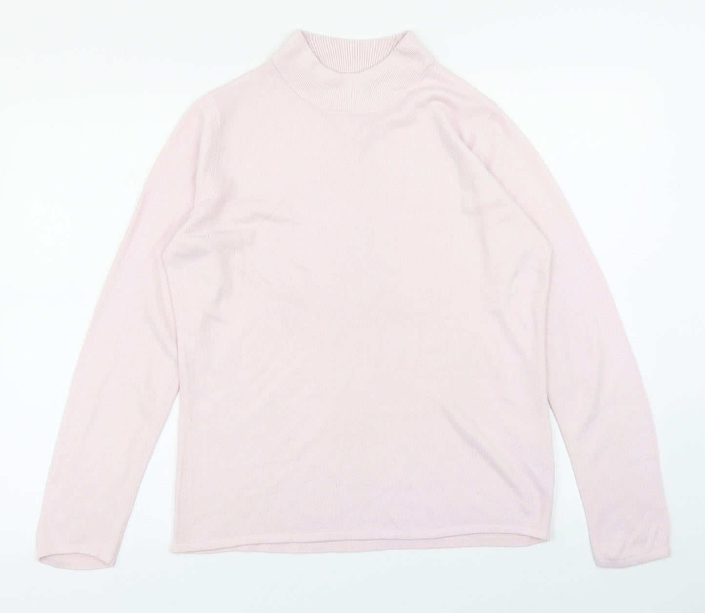 Bonmarché Womens Pink  Knit Pullover Jumper Size S