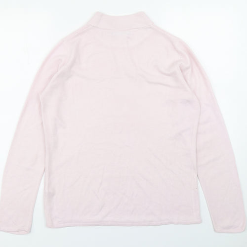 Bonmarché Womens Pink  Knit Pullover Jumper Size S