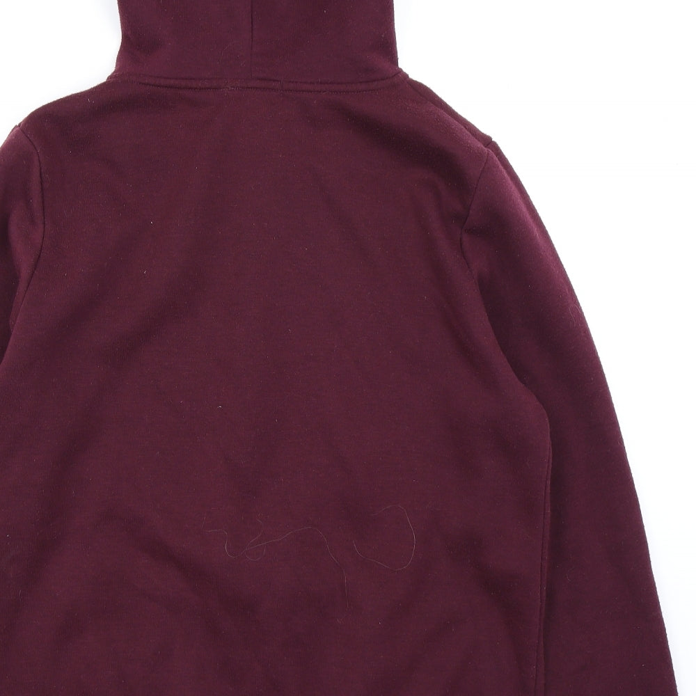 Primark Womens Red   Full Zip Hoodie Size L