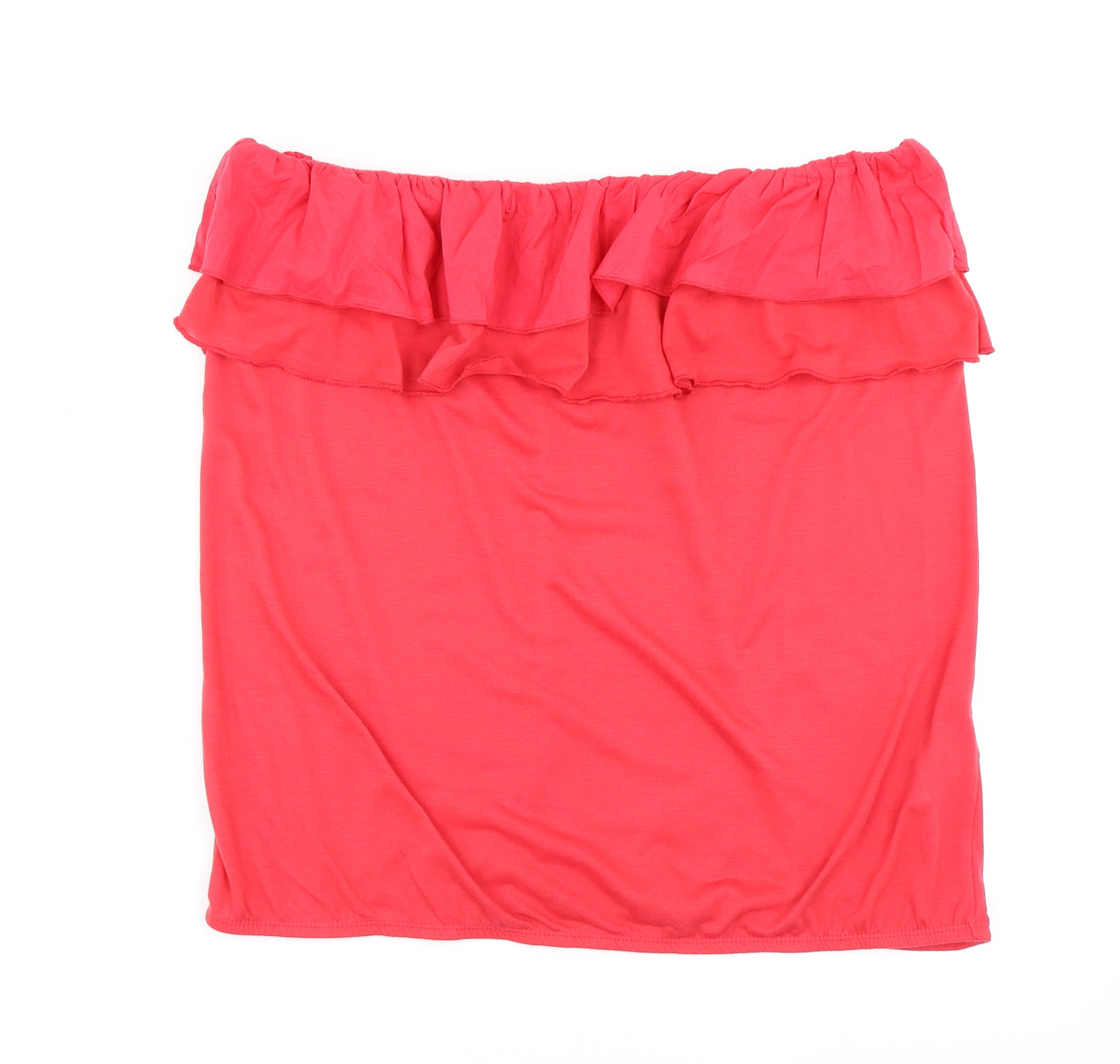 Peacocks Womens Pink   Basic Blouse Size L  - Bandeau