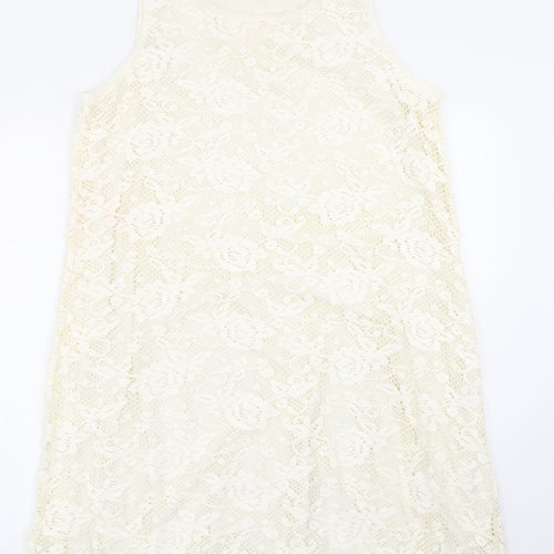 George Womens Ivory   A-Line  Size 16  - Lace overlay