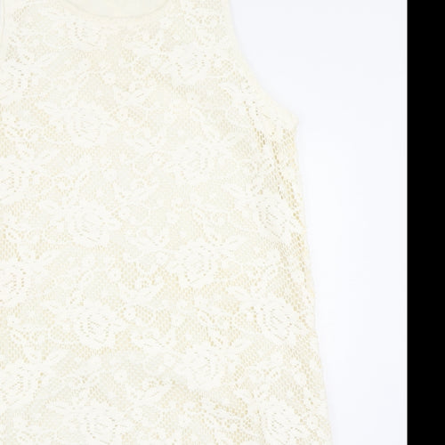 George Womens Ivory   A-Line  Size 16  - Lace overlay