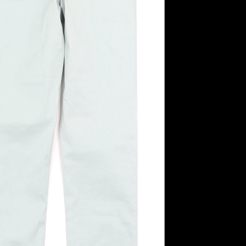 F&F Womens Blue  Denim Skinny Jeans Size 10 L24 in