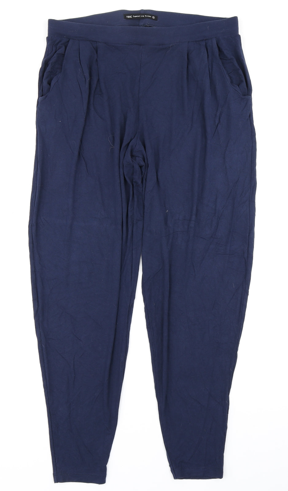NEXT Womens Black   Harem Trousers Size 16 L26 in
