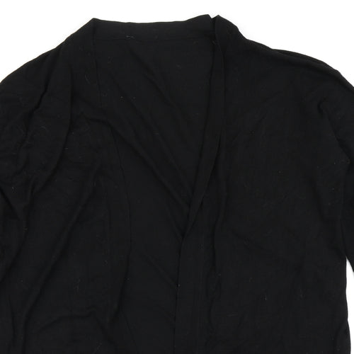 Peacocks Womens Black  Knit Cardigan Jumper Size XL
