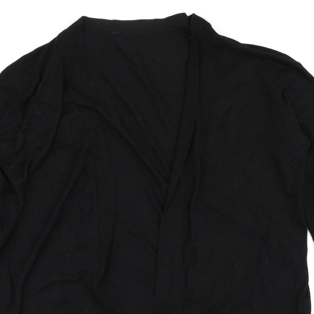 Peacocks Womens Black  Knit Cardigan Jumper Size XL
