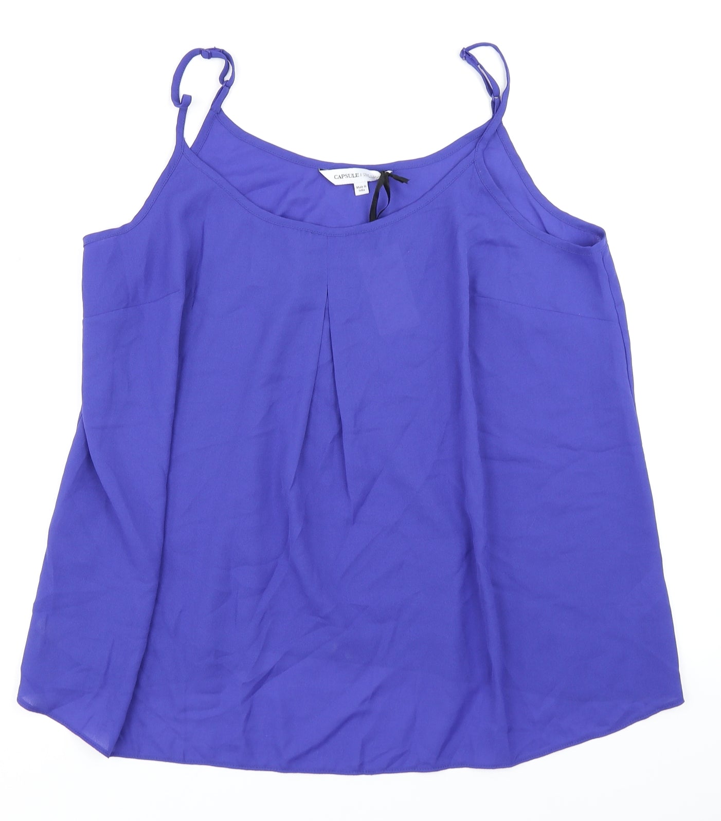Capsule Womens Blue   Camisole Blouse Size 16