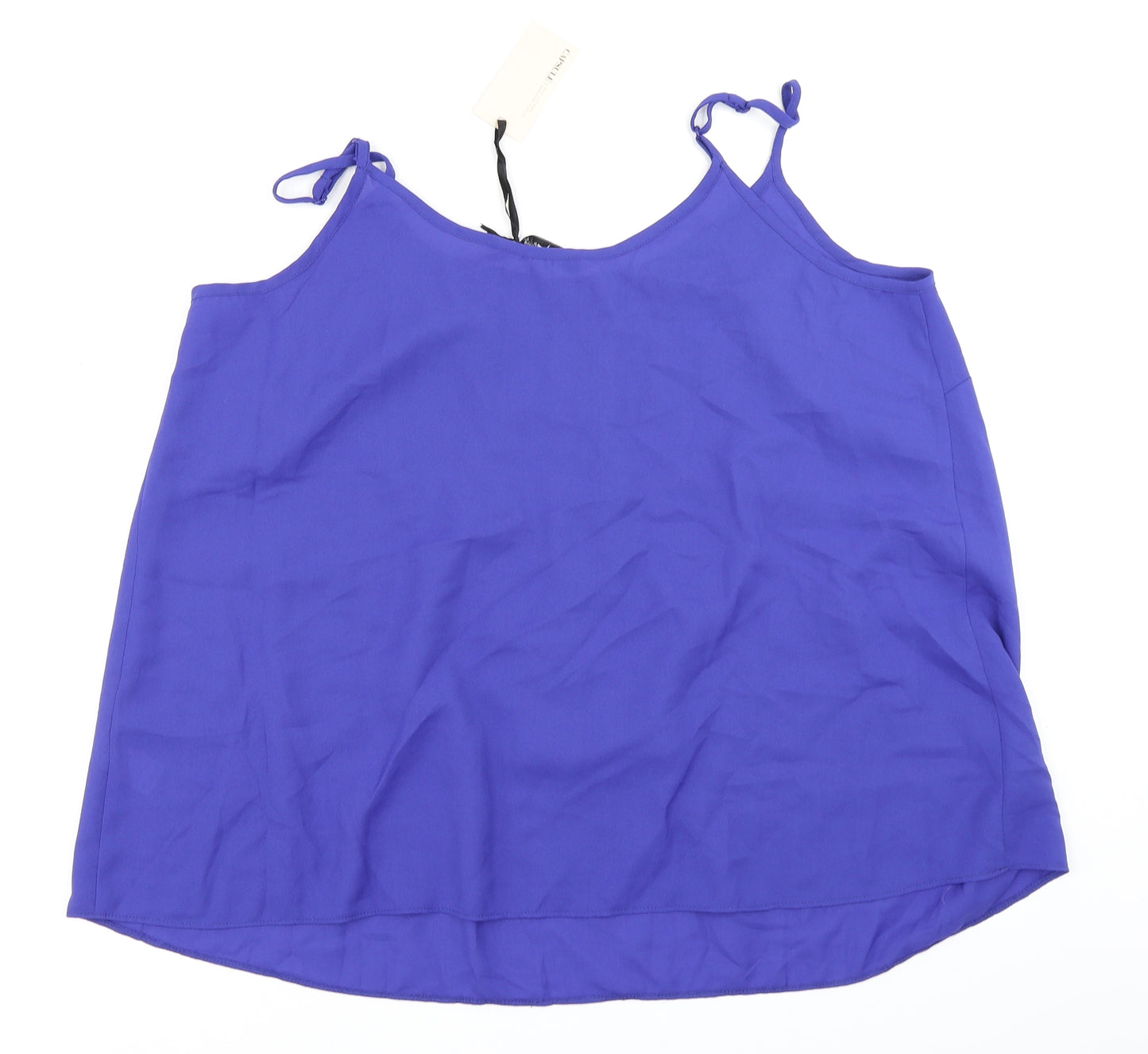Capsule Womens Blue   Camisole Blouse Size 16