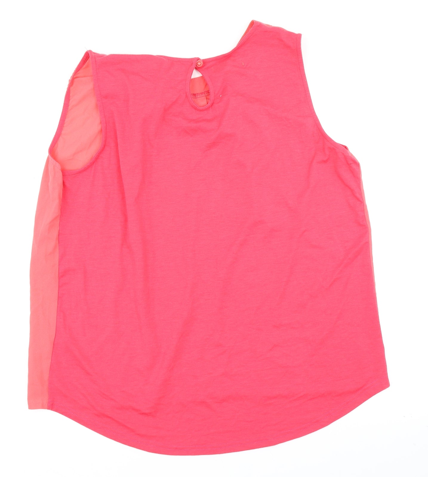 Charlotte Gold Womens Pink   Basic Blouse Size 18