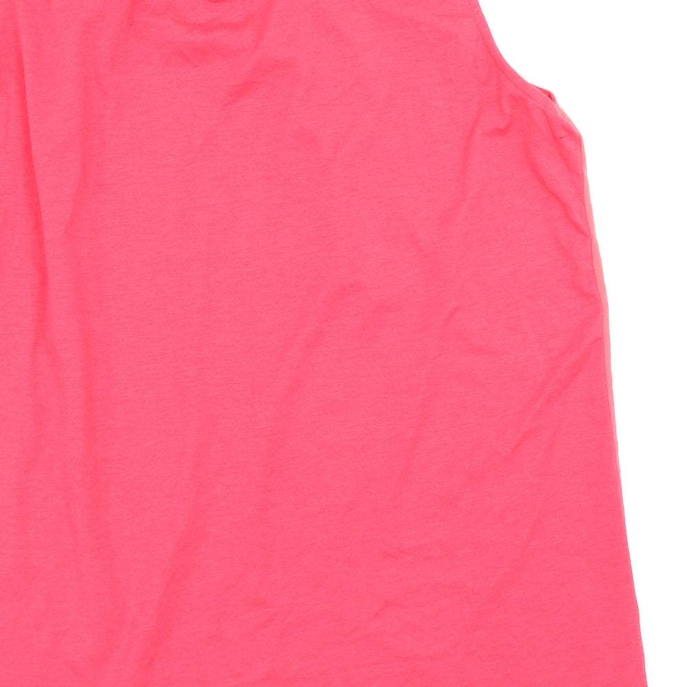 Charlotte Gold Womens Pink   Basic Blouse Size 18