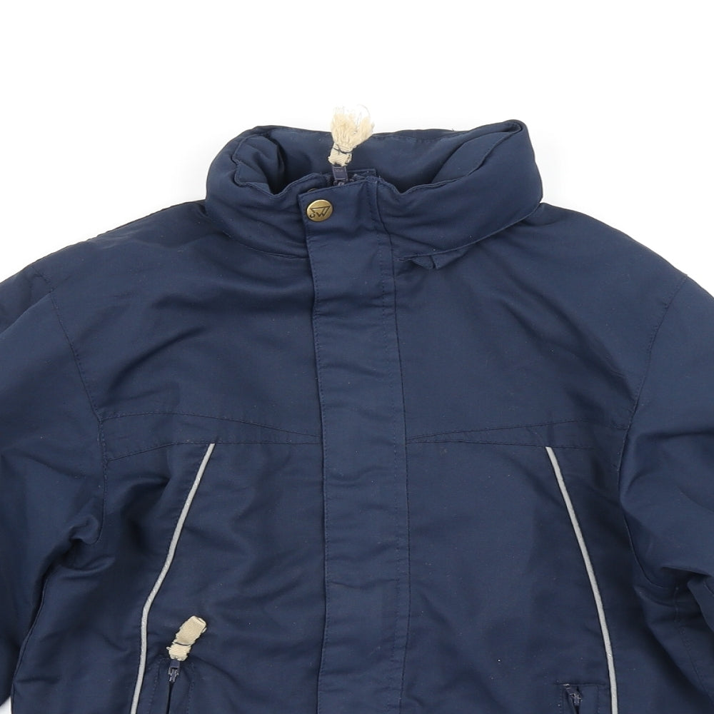 Target Dry Boys Blue   Rain Coat Coat Size 7-8 Years