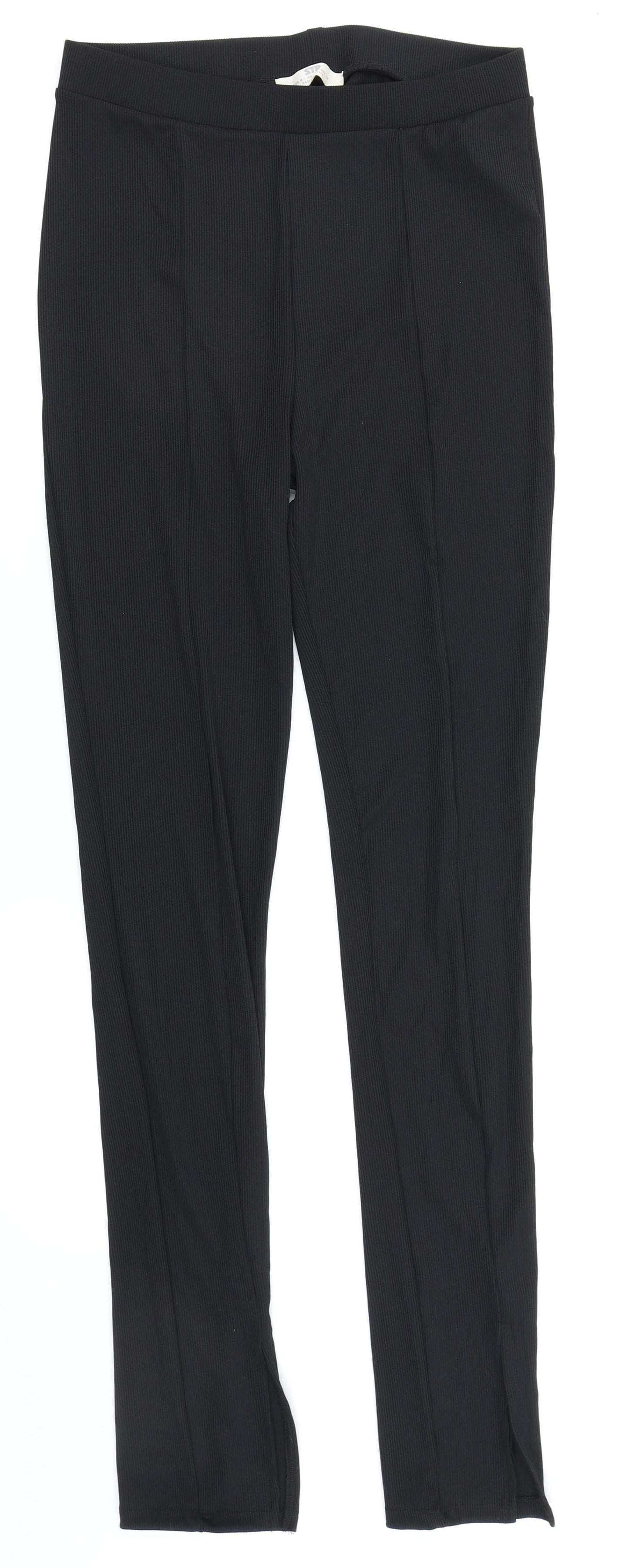 Stradivarius Womens Black   Trousers  Size M L31 in